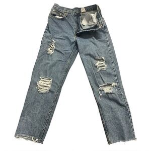 Vintage Calvin Klein made in USA jeans size 8P (28) double stone washed